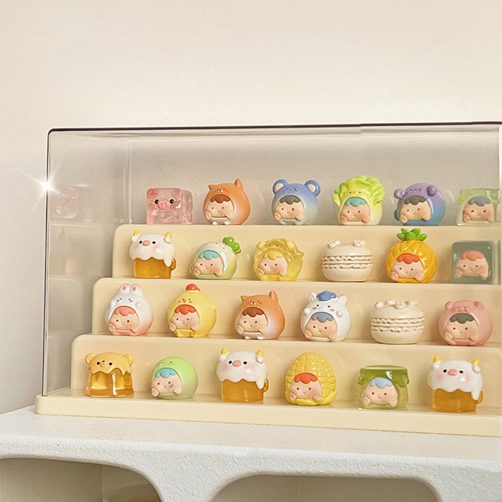 Acrylic Display Box For Model Figurines Practical Acrylic Display Case Storage Holder For Home And Office Collectibles