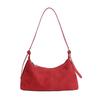 Women's Suede Shoulder Bag: Versatile, Fashionable Crossbody & Underarm Design
