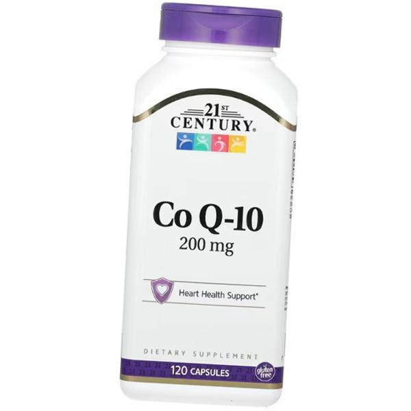 

Коэнзим Q10, CoQ10 200, 21st Century 120капс (70440005) 120caps