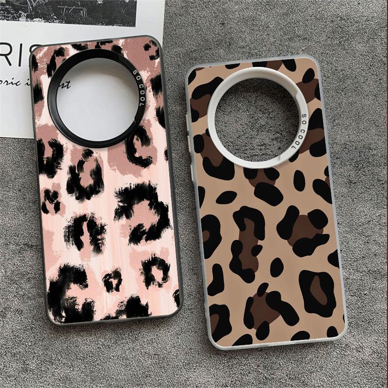 Leopard Print Trend Desgin Shockproof Phone Case for Xiaomi Redmi Note 15 14 13 12 Pro Plus 11 11S 11T 5G Cover Anti Fall Fundas