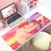 Sweet Romantic Anime Ccupid Parasite Mouse Pad Large Thick Desk Pad Stitched Edges Gaming Mouse Mat For Pc