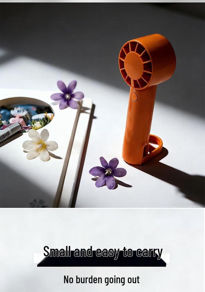 Cross26 Turbo Portable USB Rechargeable Handheld Small Fan Gift
