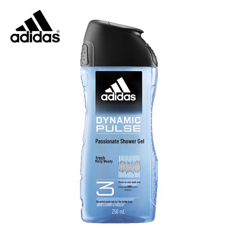 Adidas Мужской гель для душа 3-в-1 для тела, волос и лица