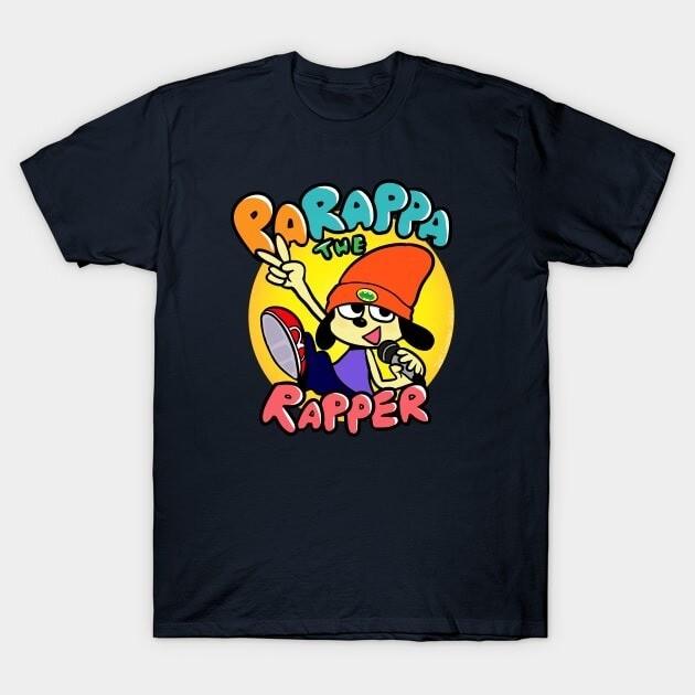 PaRappa the Rapper Black Color All Size Shirt Unisex NI928 Unisex T-Shirt XXXL