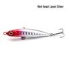Little Silver Sinking Pencil Lure 3.2g: Long-Cast Wobbling Artificial Bait for Freshwater Fishing