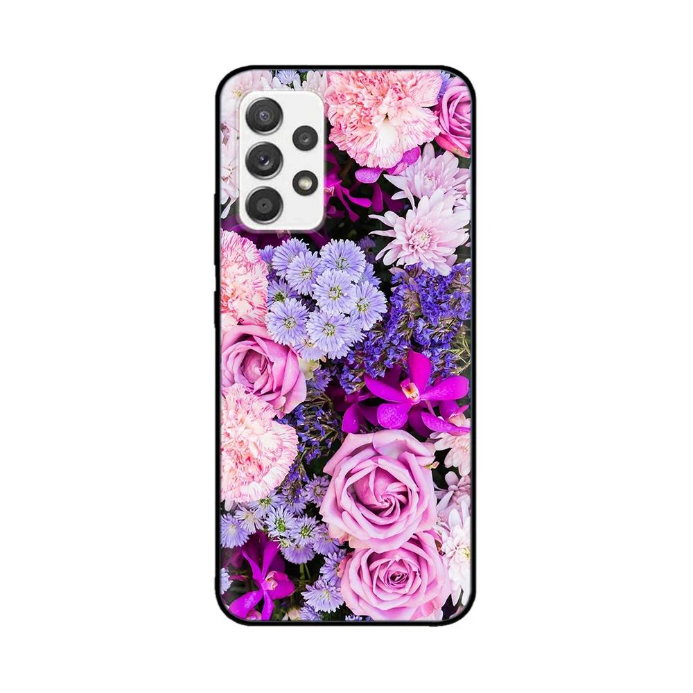 Cover For Samsung A72 Case Soft Liquid Silicone Housing For Samsung Galaxy A72 Case A 72 Full Protection High Quality Fundas
