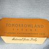 TOMORROWLAND [Excellent Condition] 61-02-22-02011 Silk Cotton Knit Polo Shirt/ tops M blueUsed