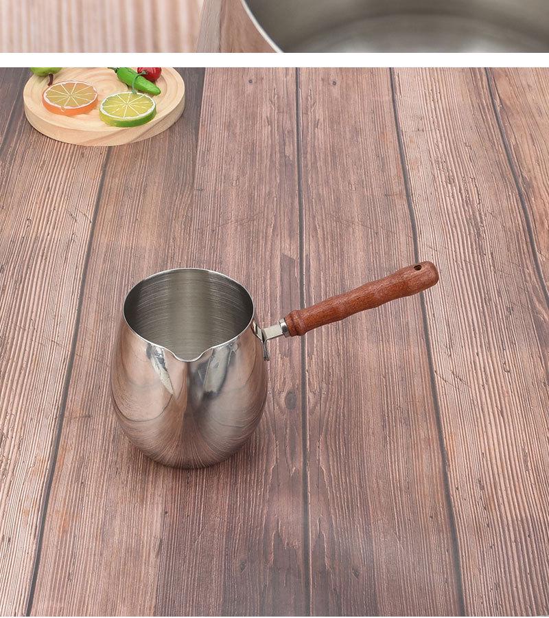 304 Stainless Steel Long Handle Latte Art and Frothing Pitcher (300-950ML)