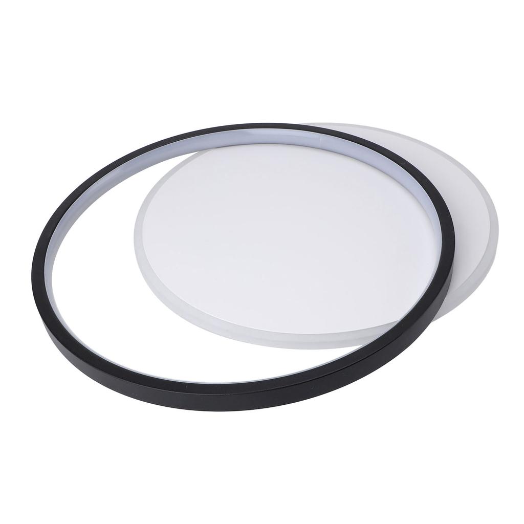Modern LED Ceiling Light Dimmable Round Flush Mount Lighting Fixture Ceiling Lamp with Remote