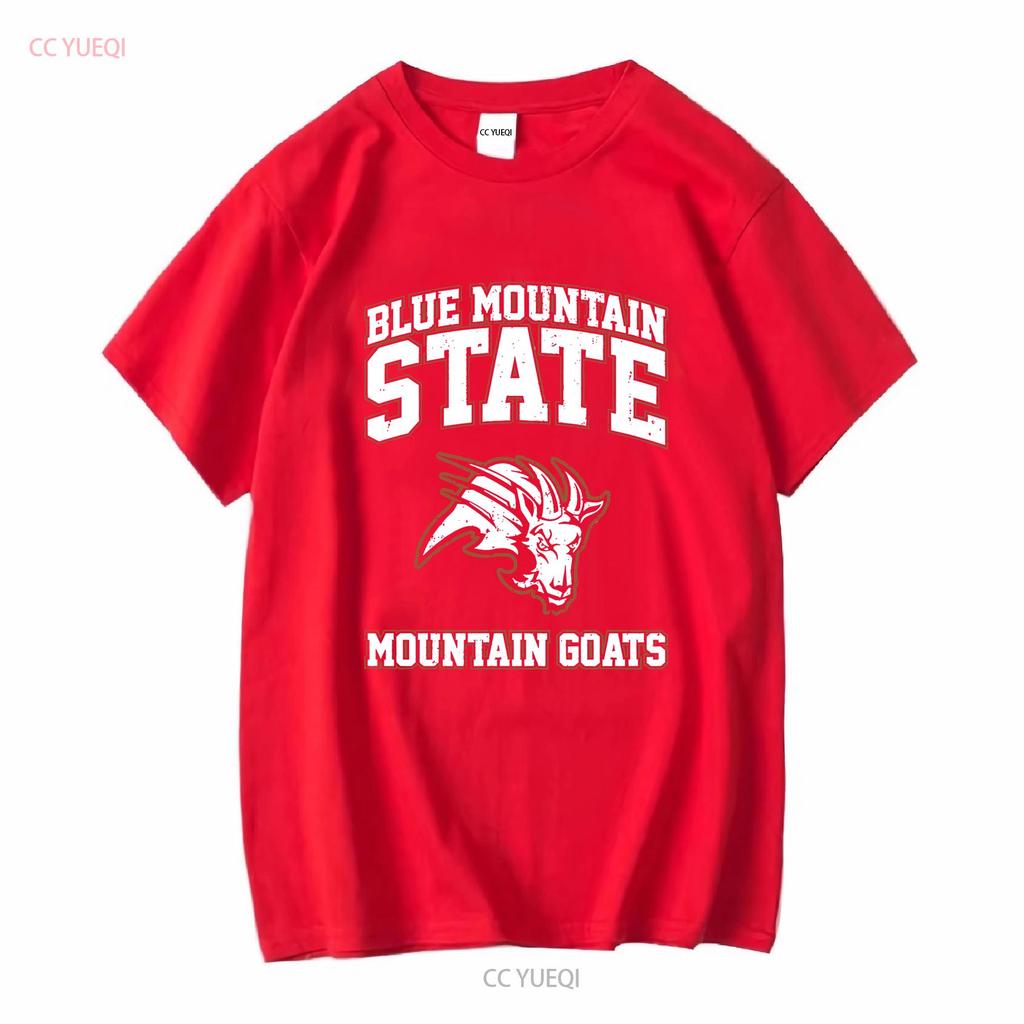 Blue Mountain State Goats Essential T Shirt long or short sleeves vintage Washed Soft Comfortable Top For Everyday Wear