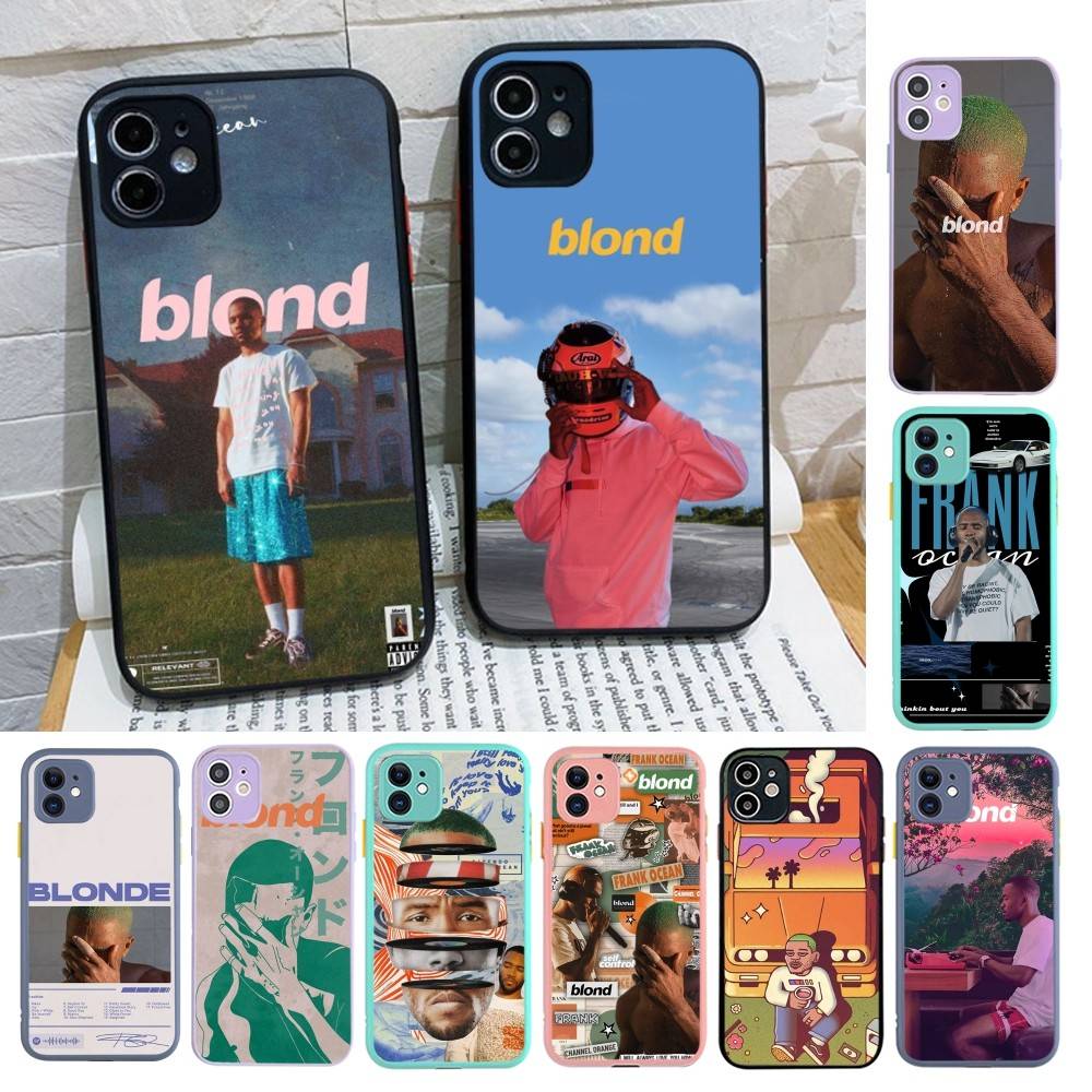 Album F-Frank O-Ocean Rap Matte Transparent Phone Cover For IPhone Case 16 15 14 13 12 11 Pro Max X XS Max Plus
