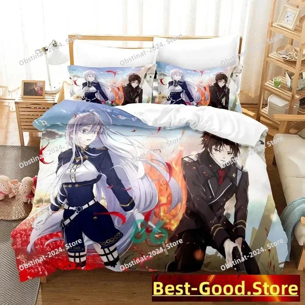 New 86 Eighty Six Bedding Set Single Twin Printed Bed Set With Pillowcase Bed Duvet Cover Single Double Queen Super King Size