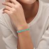 GAVU Birthstone Turquoise Stainless Steel Power Stone Bracelet for Women