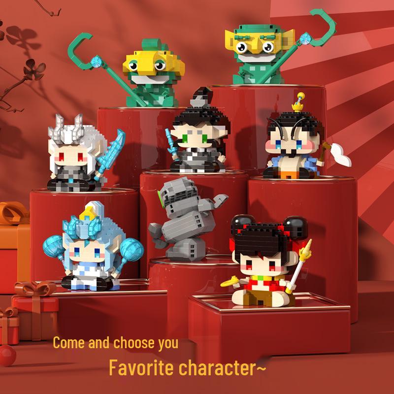 

Nezha Ao Bing Compatible Cartoon Building Block Toys & Ornaments