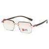 New Fashion Rimless Reading Glasses for Women Men Presbyopia Hyperopia Eyewear +1.0 +1.5 +2.0 +2.5 +4.0