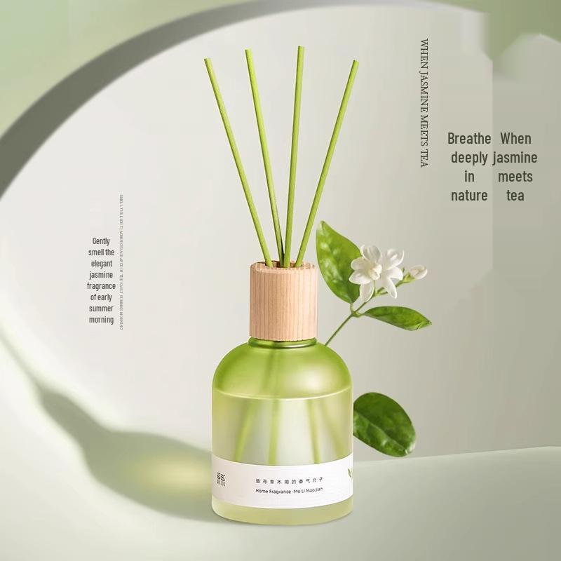 Jasmine Tea & Gardenia Aromatherapy Essential Oil Diffuser: Long-lasting Fragrance for Home, Bedroom, or Bathroom