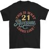 26 21st Birthday 21 Year Old Awesome Looks Like Mens T-Shirt 100% Cotton Unisex T-Shirt
