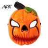 Smooth Texture Pumpkin Mask Halloween Face Mask, Scary Lantern Party Detailed Breathable Horror Costume Props for Secret Room Games Ghost