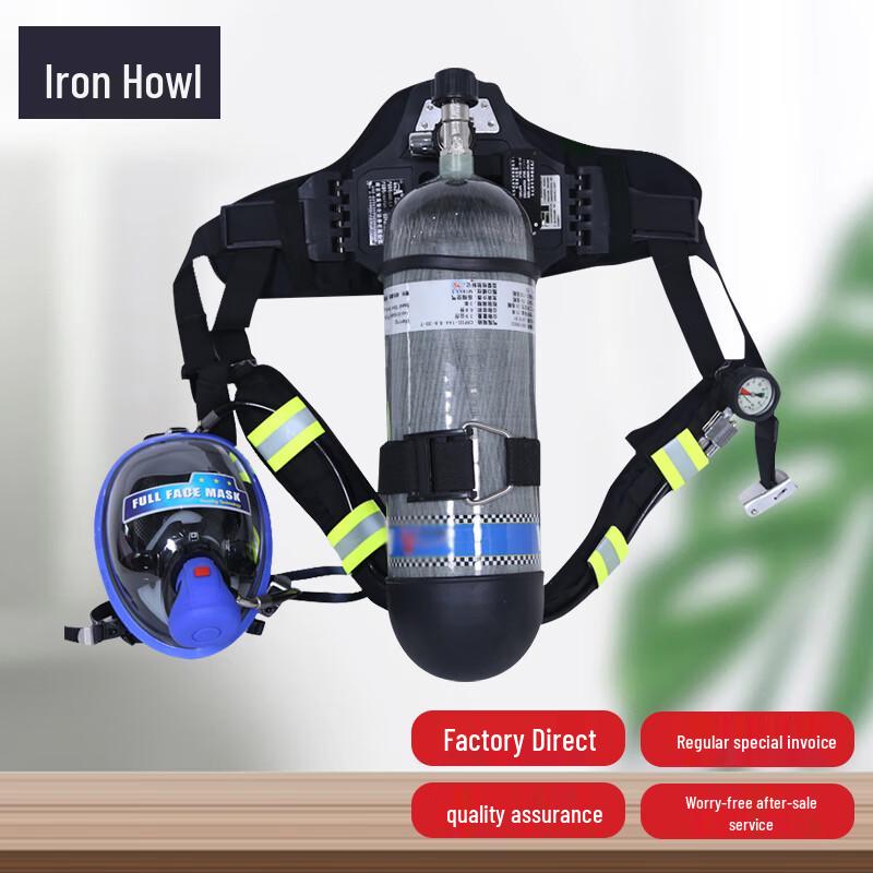 RHZK6.8 Positive Pressure Firefighting Air Respirator