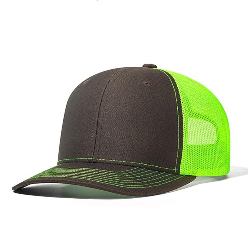 Customized Printed Logo Slightly Curved Brim Duck Tongue Hat Women's Outdoor Sunshade Net Caps Men's Hiking Baseball Hats
