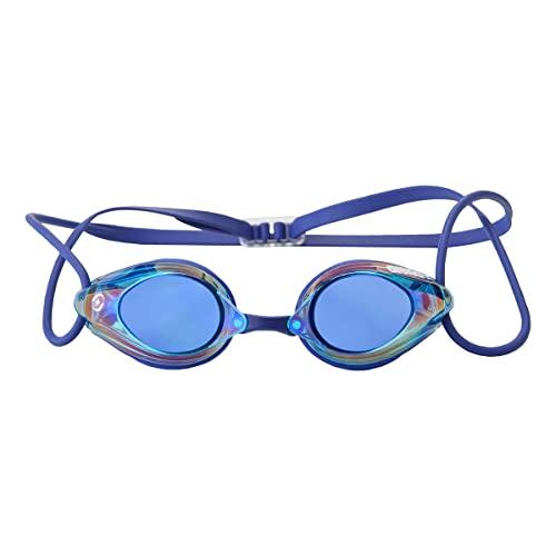 [ARENA] [WA Approved] (Arena) Swimming Goggles for Competitive Swimming, Unisex [Splash] One Size Fits Most, Mirror Lens, Rinon Anti-Fog, for