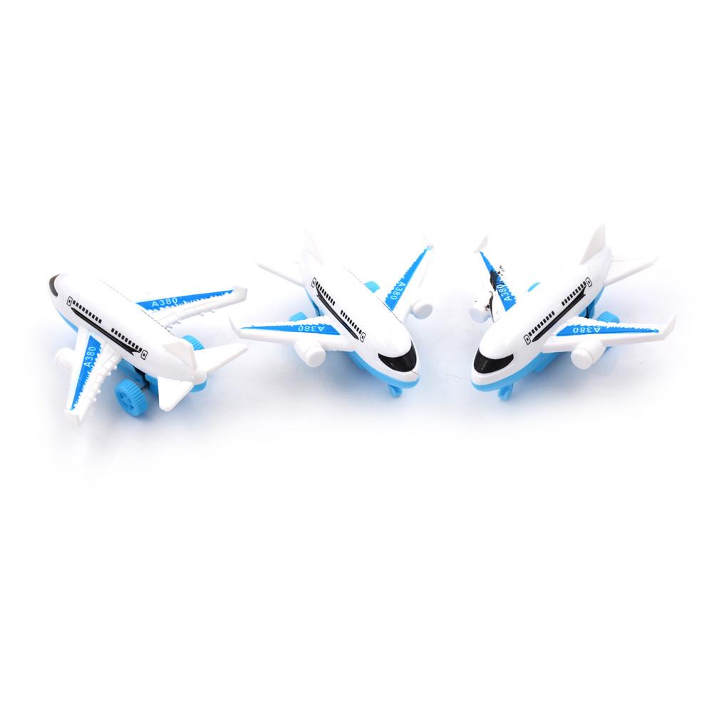 Alloy Air Bus Model Kids Children Pull Back Airliner Passenger Plane Toy Gift