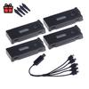 Upgrade 1800mah 6500mAh 3.7v SIS Drones Battery For LS-S1S E88 E88PRO E99 E99PRO K3 P10 A13 E525 RC Drone Backup Battery Charger