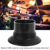 Bass Drum Enhancer ABS Sturdy Drum Bass Effect Amplifier with Port Hole Protector WP06 Black