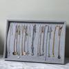 Velvet Jewelry Display Tray Jewellery Holder Bracelet Ring Earrings Necklace Pendant Organizer Storage Box Organizator Trays