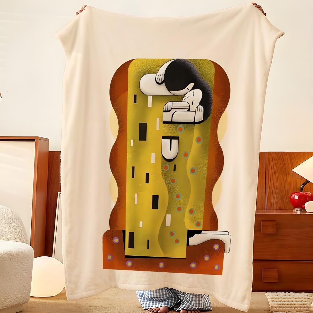 Artist J-John B-Battalgazi Throw Flannel Throw Blanket, Lightweight Cozy, Durable Washable Cute Cool