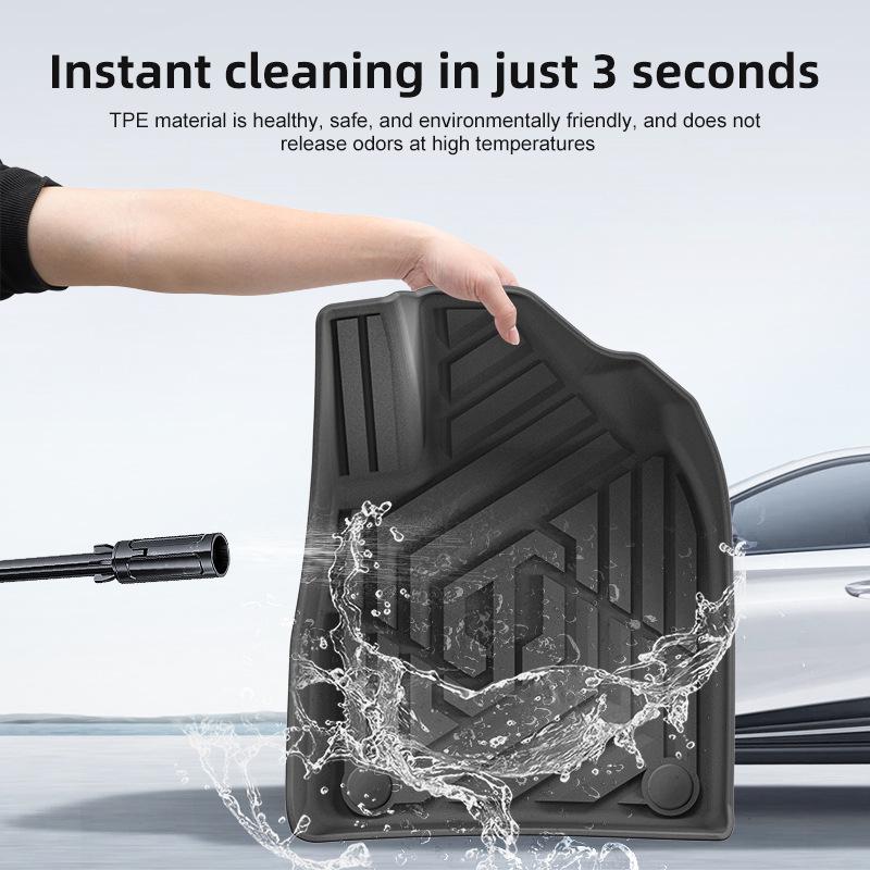 Waterproof TPE Floor Mats for 24 Leapmotor C10 Car Models