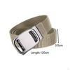 Men's Nylon Belt with Buckle for Outdoor Activities