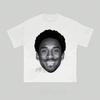 Sommer Wounisex T-Shirts Streetwear Qualität Basketball Bryant Grafiken Gedruckt Locker Übergroß T-Shirts Tops unisex T-Shirt Unisex