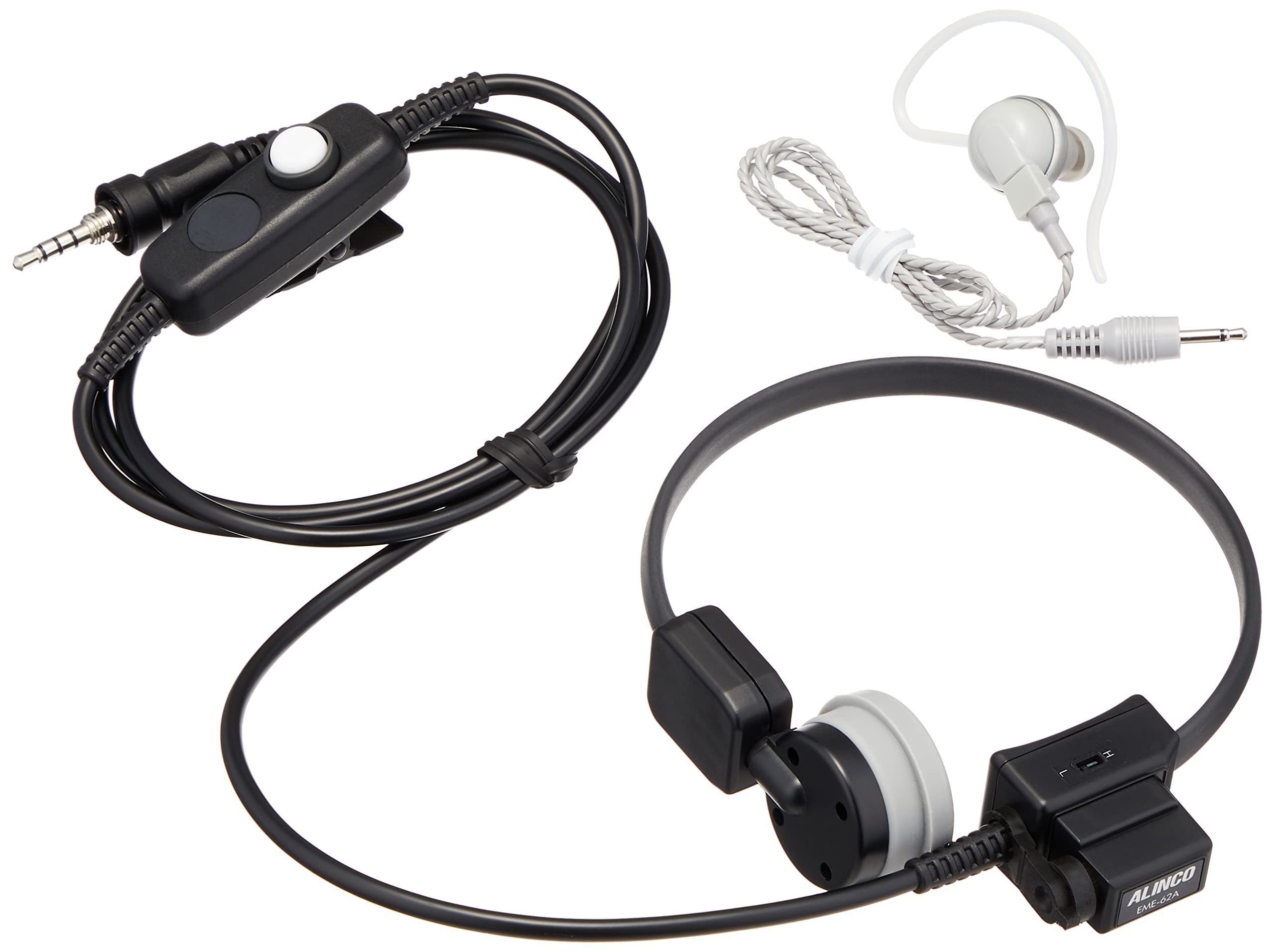 

ALINCO Throat Earphone Microphone (1P Screw-in Plug) EME-62A чорний