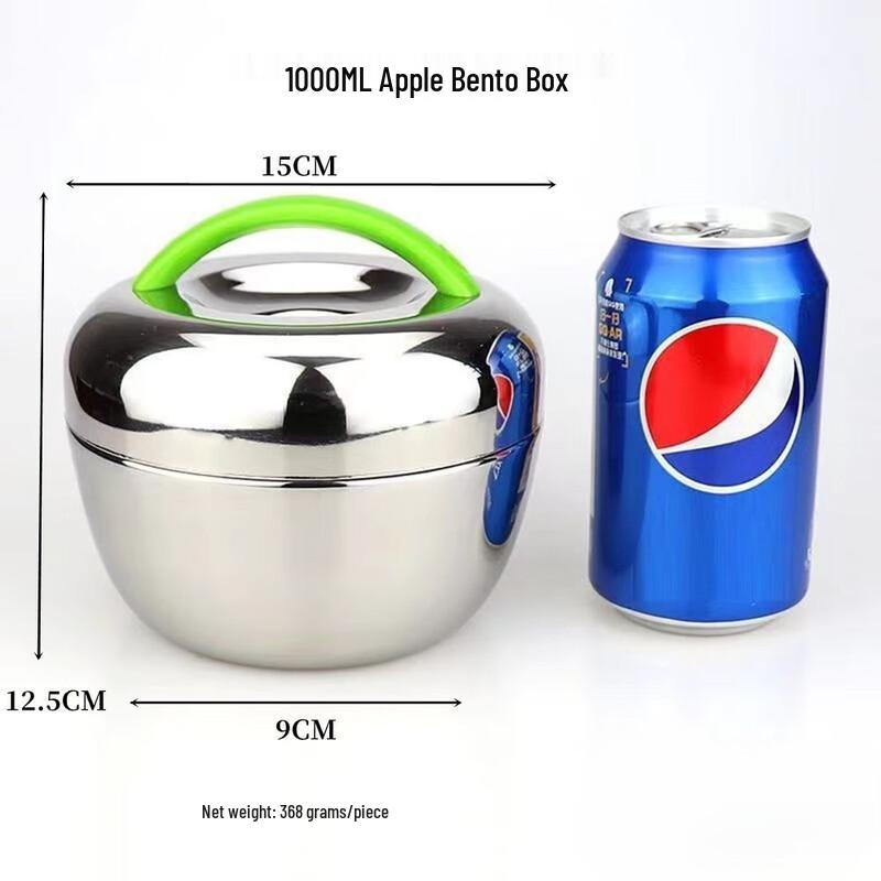 Ru Han Stainless Steel Double Layer Lunch Box