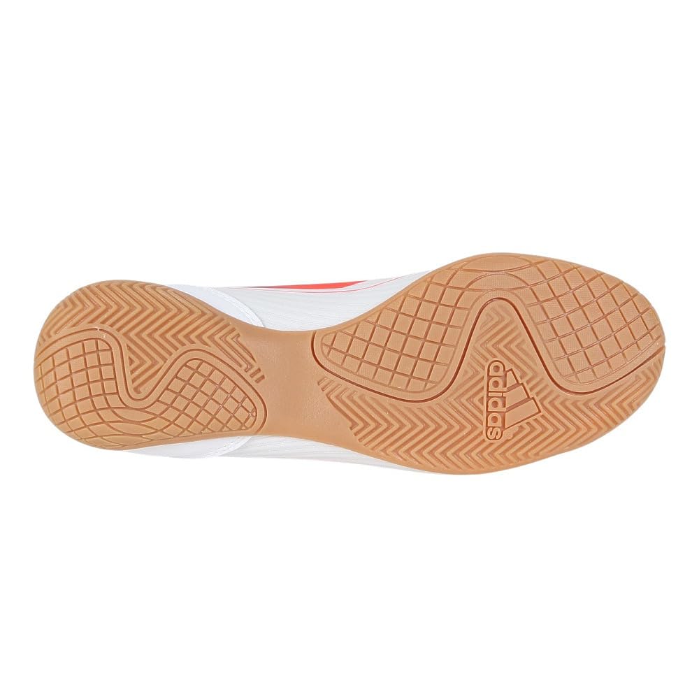 Adidas F50 Club IN Futsal Unisex Footwear Blue Size Cm Shoes, Adult, NIR10, White/Solar Red/Lucid (JH7242), 28.0