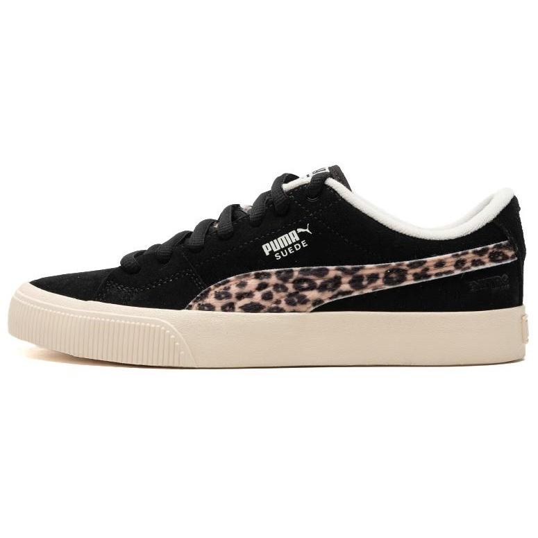 PUMA Suede Wild QTR  Black Leopard  Unisex 395735-01 EU 38