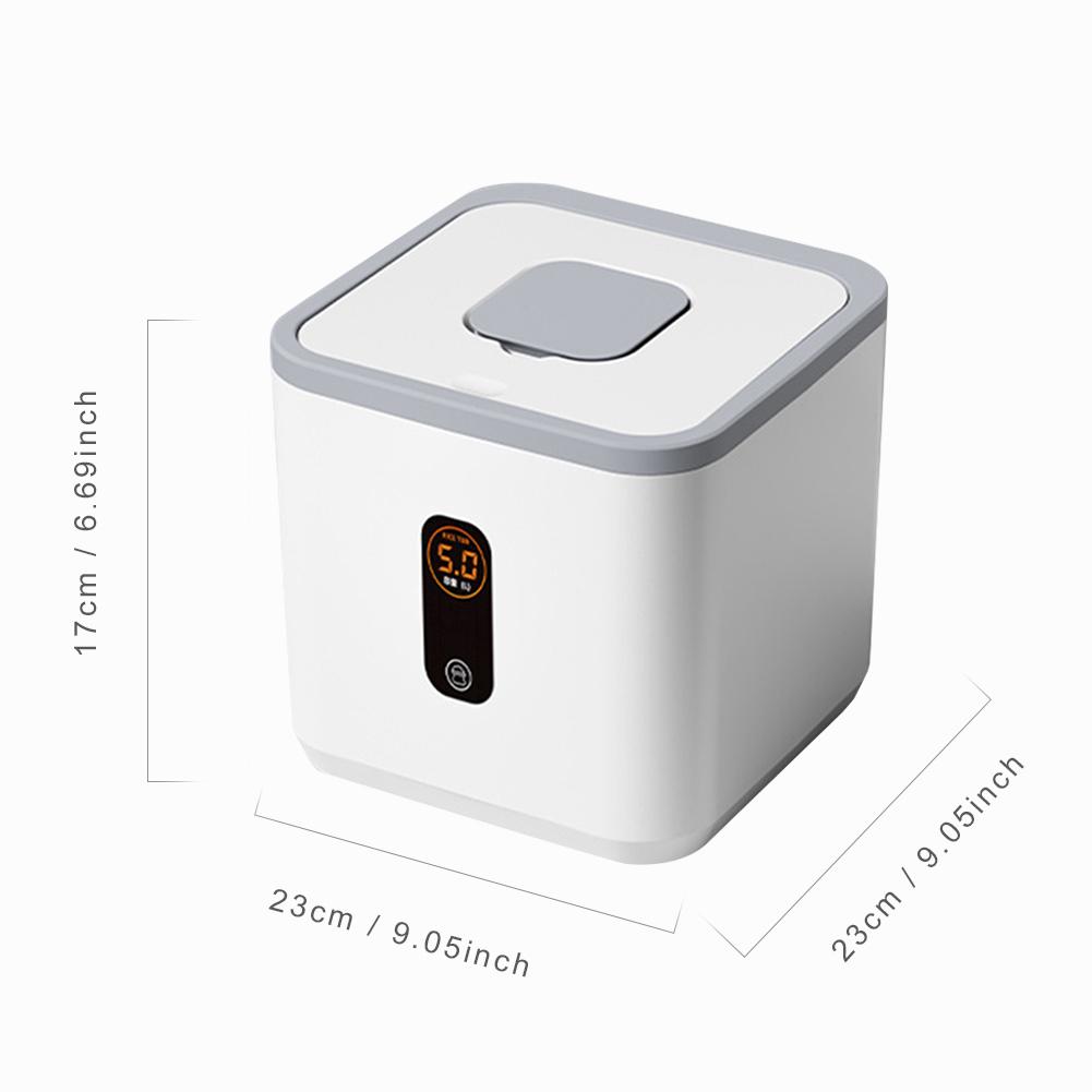 5KG Food Storage Container with Measuring Cup Rice Storage Container Airtight Rice Bucket for Kitchen Pantry Organization