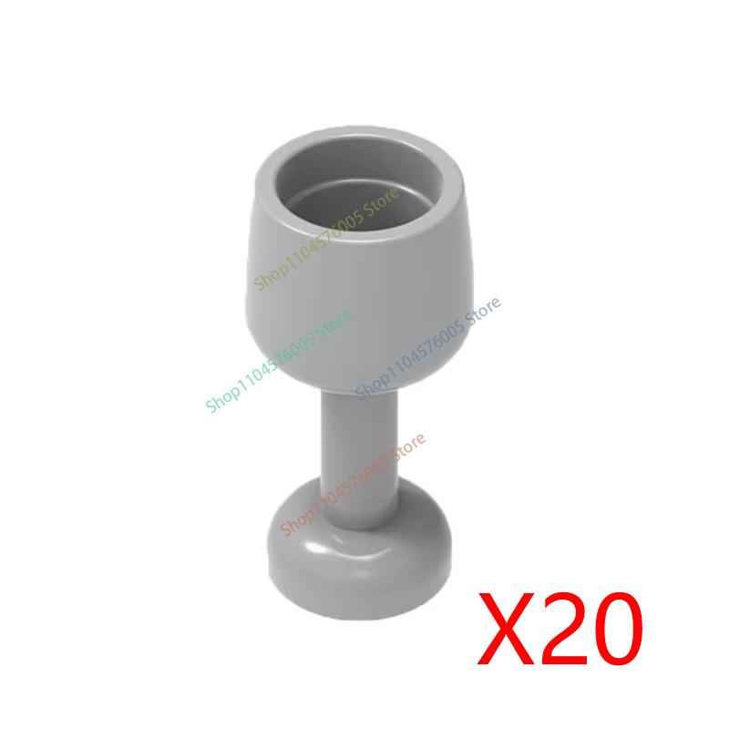 MOC City Scene Accessories Building Blocks Medieval Bonfire Flame Wine Bottle Reagent Bottle Box Compatible Mini Bricks Toys T11