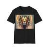 Leo God Goddess Zodiac Vintage Washed Stylish Designer Clothes Fashion Soft Casual Unisex Versatile Top For Everyday Wear Homme
