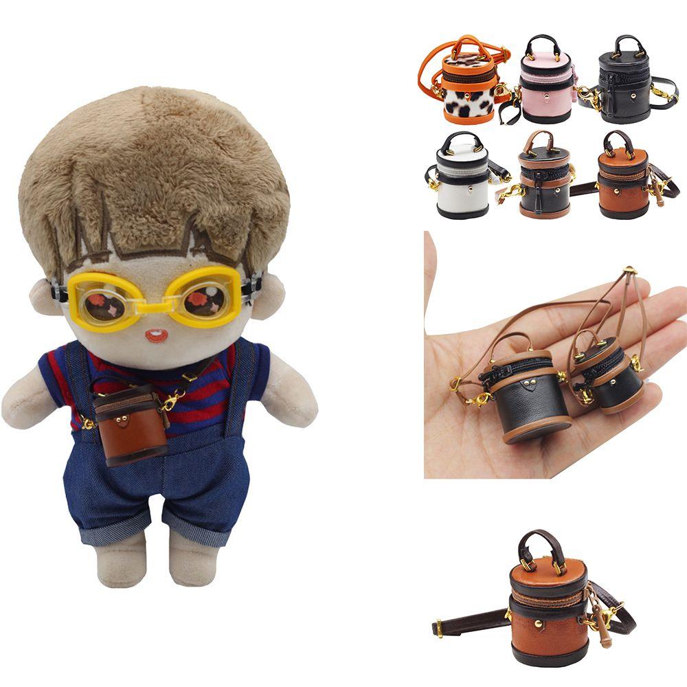 

Сумка Labubu из искусственной кожи, 6 цветов, сумка-ведро 1/4, 1/6, 1/8, 1/12, куклы BJD/ 1/11, куклы OB11 1 разноцветный