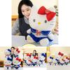 Adorable Navy Hello Kitty Plush Doll Soft Toy For Girls Cute Collectible Gift 40cm To 80cm Sizes