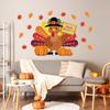 Turkey Bulletin Board Decoration Set Thanksgiving Turkey Crafts Kits DIY Printed Paper Turkey Cutouts Thanksgiving Decor for Home Party Decoration