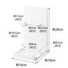Yamazaki Jitsugyo Magnet Portable Speaker Tray White W10 x D10 x H20cm Tower Speaker Stand Bath Rack Bathroom Rack 1947 Approx.