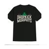 Unisex T-shirt with Dropkick Murphys Clover Print