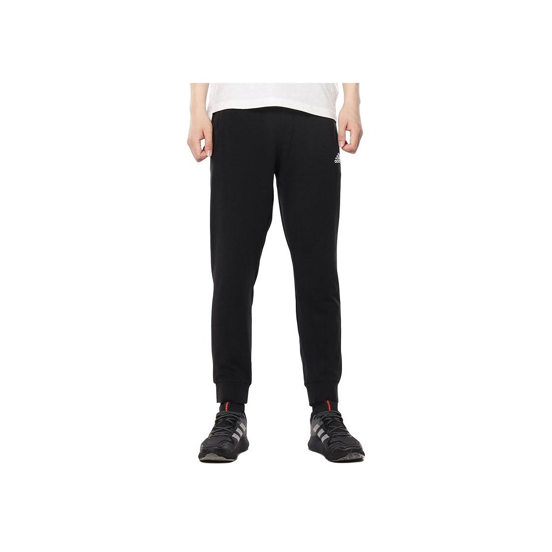 

Adidas Спортивные брюки серии Lifestyle эластичные дышащие прочные удобные трикотажные спортивные брюки мужские брюки черного цвета FJ6861 M