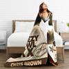 Chris Brown Breezy Bowl XX Flannel Blankets Warm Soft Throw Blanket for Outdoor Airplane Travel Fashion Bedspread Sofa Bed Cover