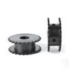 04C-2 Duplex Chain Compatible Fake Double Row Drive Sprocket Wheel Gear - 15 Teeth 20 Teeth 30 Teeth Options Available