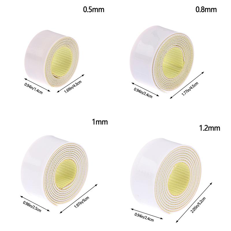 1Pc Adhesive Teflon Sticker For Steel Presser Foot Sewing Machine Accessories Thickness 0.5Mm 0.8Mm 1.0Mm 1.2Mm