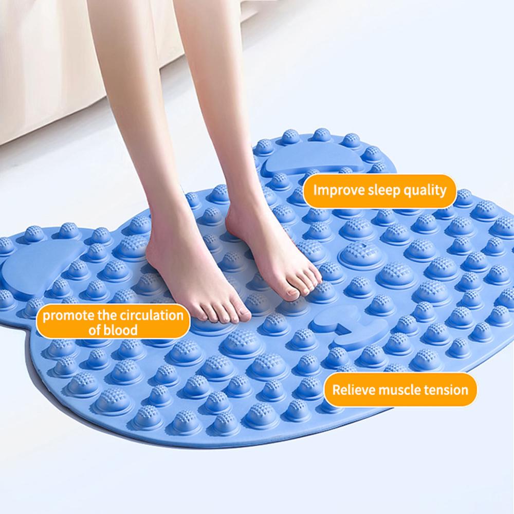 Toe press massage pad for home use, yoga mini bamboo shoot pressure finger board, super painful foot sole circular massage foot